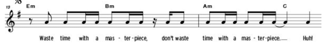 Melodie Sheet