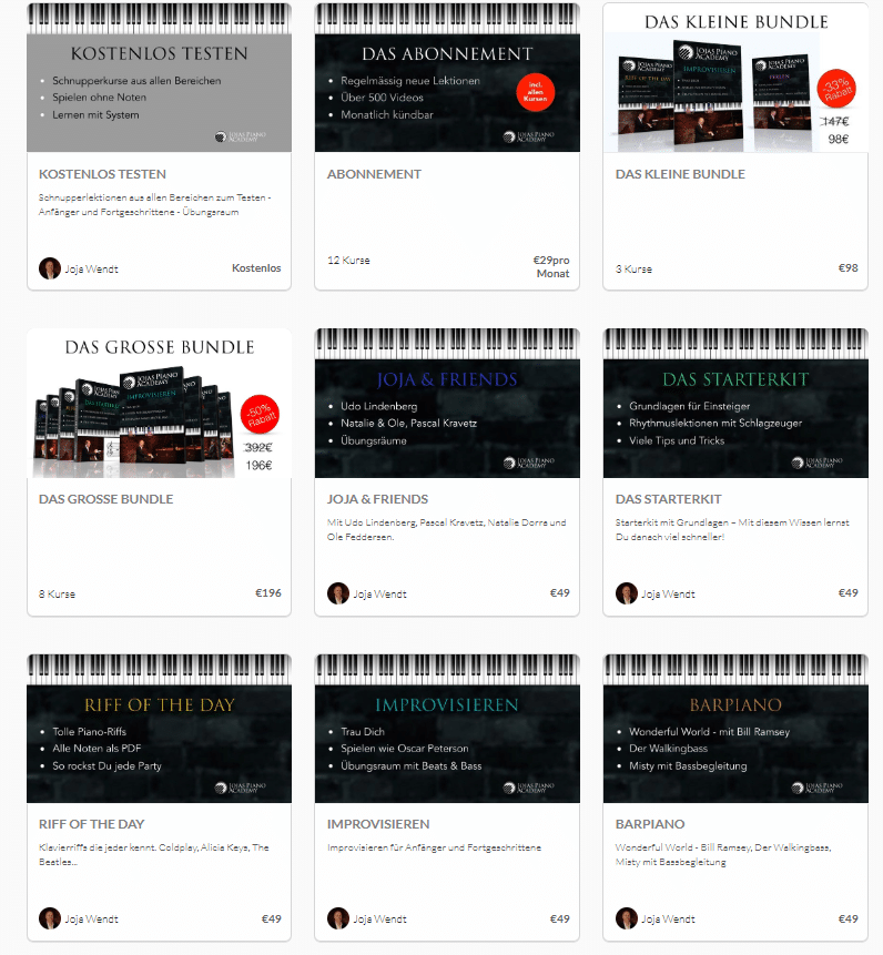Die 5+1 besten kostenlosen Online-Kurse zum Klavier spielen lernen für [year]