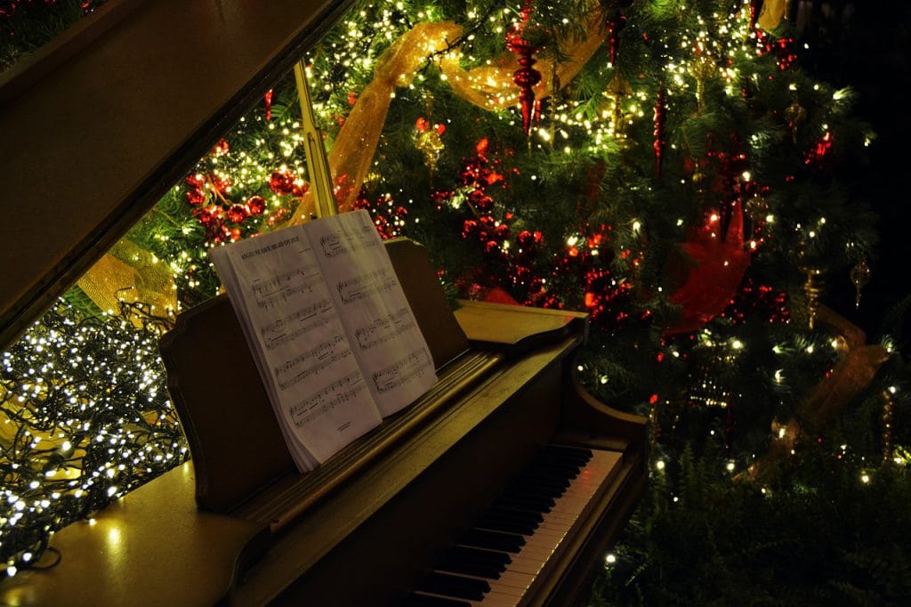 Noten für Weihnachtslieder auf dem Klavier: Meine Top 3