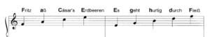 Der Violinschlüssel - Grundlagen des Notenlesens