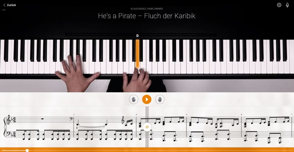 Fluch der Karibik Klaviernoten (PDF) - So bekommst du die Noten