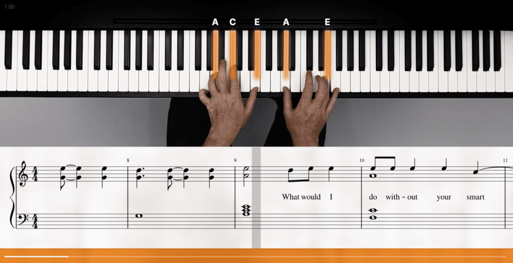 All of me flowkey