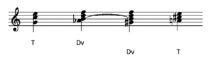 Enharmonische Modulation C-A