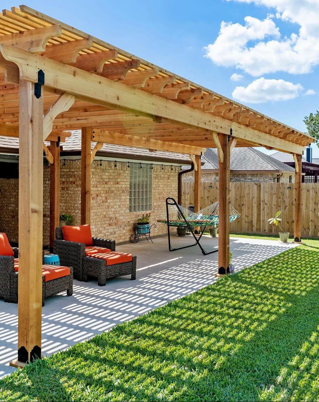 texas pergola custom design
